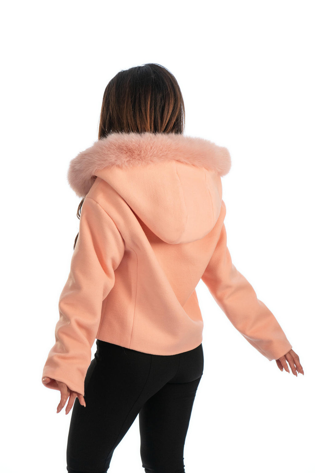 Rosé - Розово дамско палто